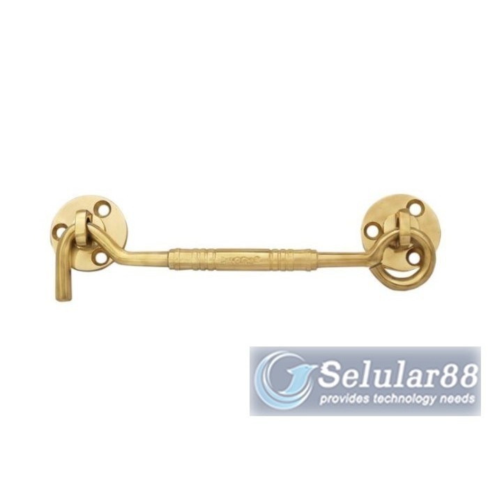 

Paloma WHP601 Window Hook 6inch Penahan Jendela Hak Angin Brass Gold