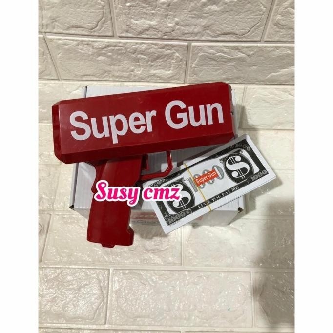 Mainan Money Super Gun - Mainan Tembakan Uang