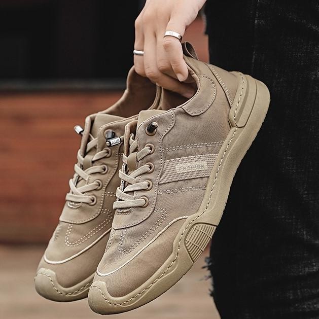 Viral Loklui- Se08-Sepatu Casual Modern Sneakers Pria Wanita Import Kekinian Terbaru Olahraga Tali P