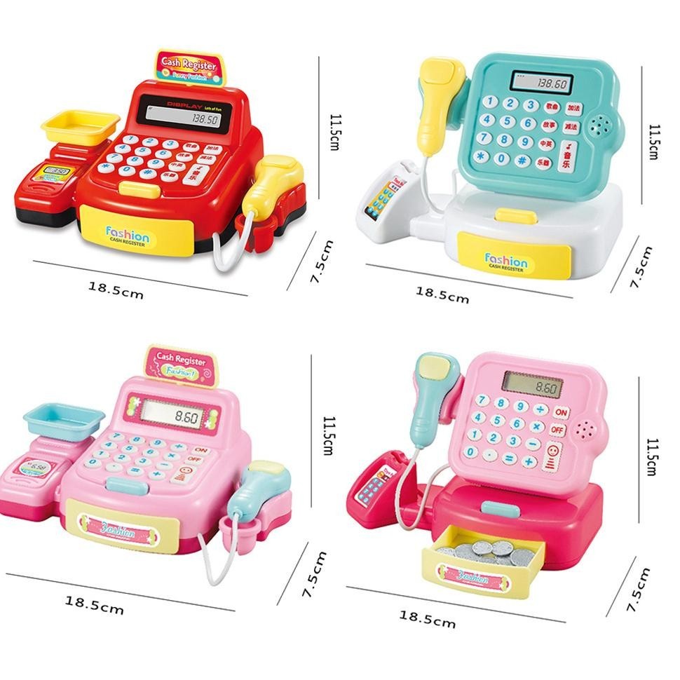 

Cod Mesin Kasir Belanja Kalkulator Berhitung/ Cash Register With Caculator/ Cashier Machine / Mainan Edukasi Anak Kekinian