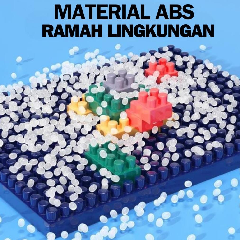 BisaCod Mainan Brick Balok Susun Anak Diy 360Pcs Bahan Abs Kuat Tahan Lama / Mainan Anak Laki Laki /