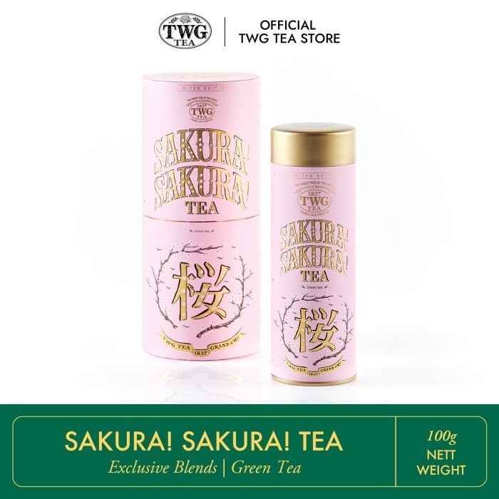 

TWG Tea Sakura! Sakura! Tea, Haute Couture Tin, 100g