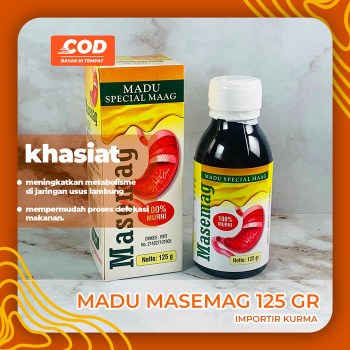 

hanya disini] MADU MASEMAG SPECIAL MAAG DAN LAMBUNG HALAL BPOM ORIGINAL 125gr