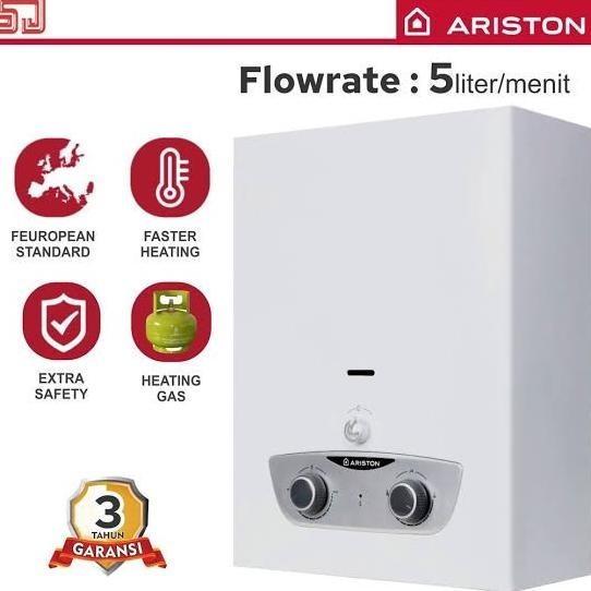 Ariston Pemanas Air LPG / Gas Water Heater FAST R ONM 5 LPG