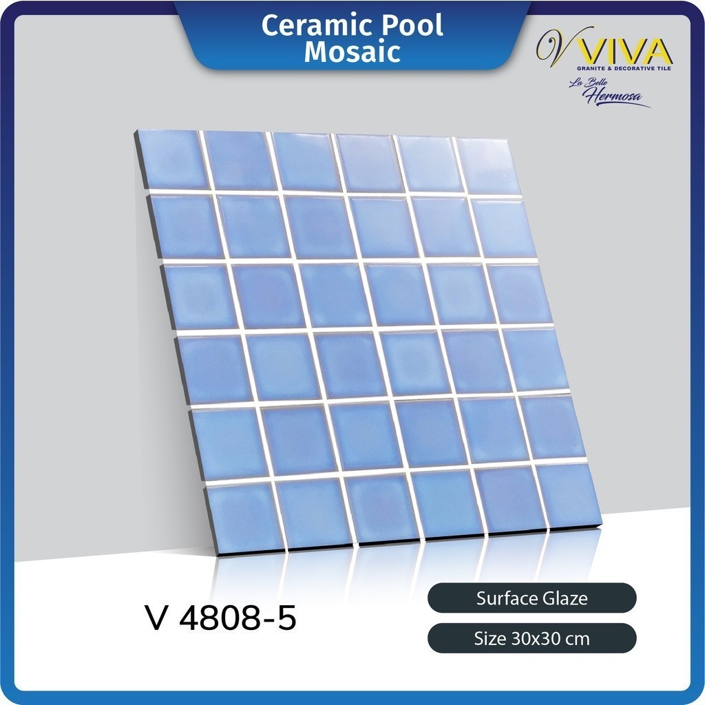 BDA Granite Tile Keramik Kolam Renang Mosaic Mozaik V4808-5