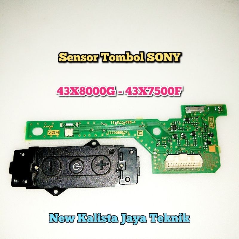 SENSOR TOMBOL TV SONY 43X7500F 43X8000G ORIGINAL MODUL IR SENSOR SONY KD-43X7500F KD-43X8000G SENSOR