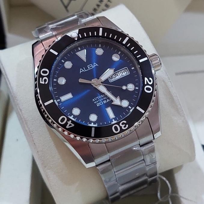 Jam Tangan Pria Original Alba Automatic AL4333X1 ORIGINAL 100% ALBA