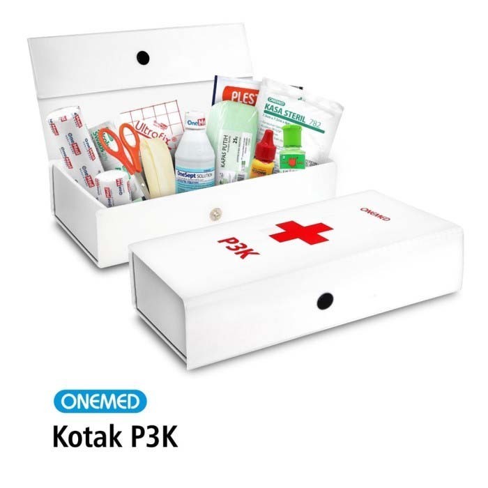 Kotak P3K Dinding Kesehatan Lengkap Dengan Isi P3K Paket Komplit