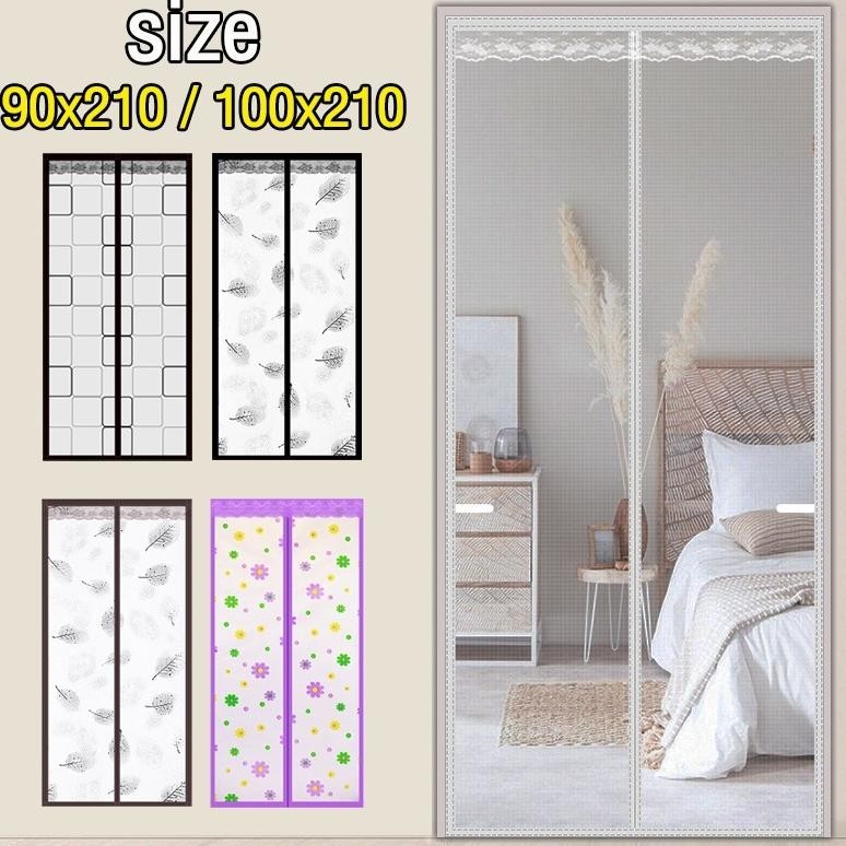 [PROMO] Tirai anti nyamuk PVC Tirai Magnet Elegan bahan plastik PVC 90x210cm/ Tirai Pintu kamar Tira