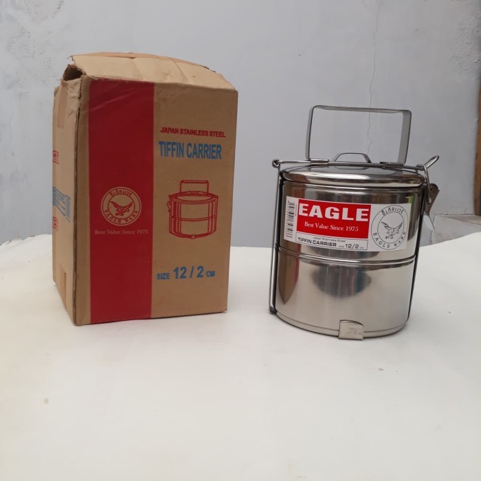 Rantang 2 Susun Stainless Steel