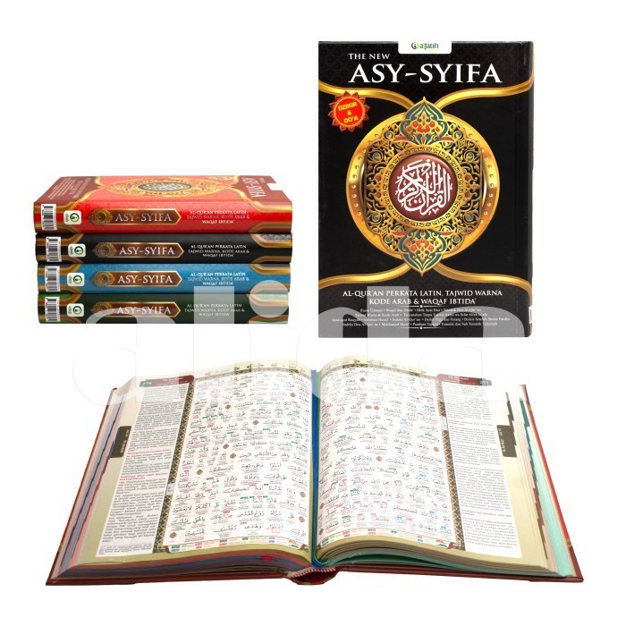 

Alquran Tajwid Asy-Syifa uk A4, Al-Quran Arab Latin Terjemah Asysyifa