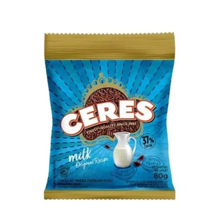 

CERES Hagelslag Cokelat Meises Milk 80 g