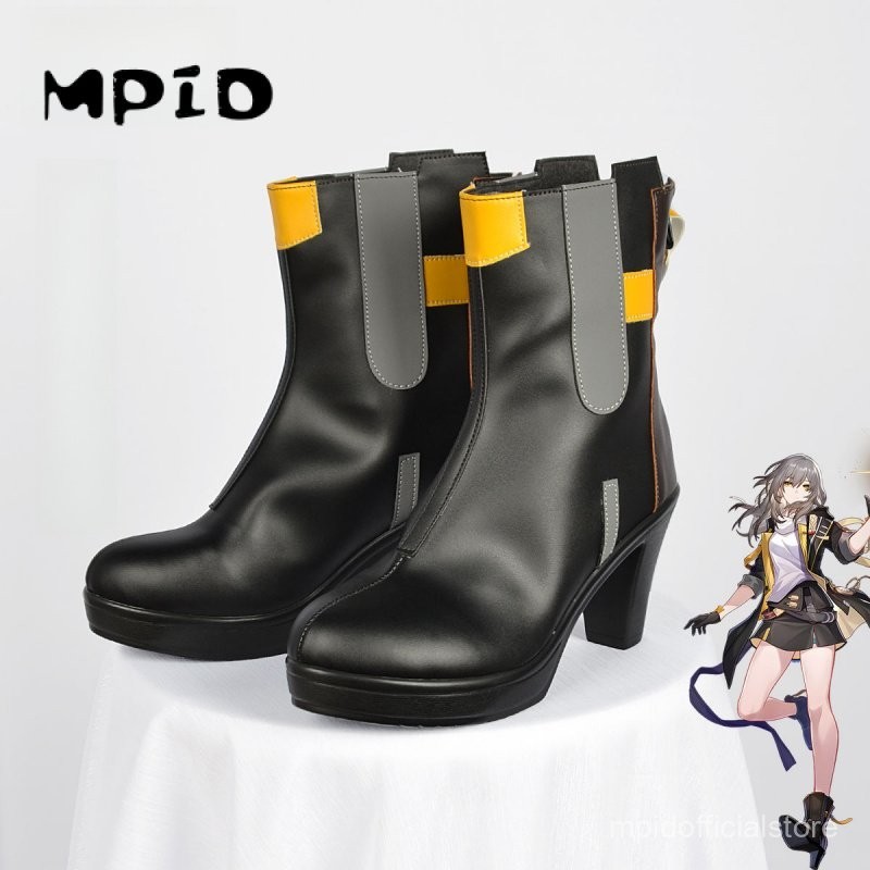 【MPID】Honkai Star Rail Cosplay Trailblazer Shoes Stelle Sepatu Caelus Sepatu Bot