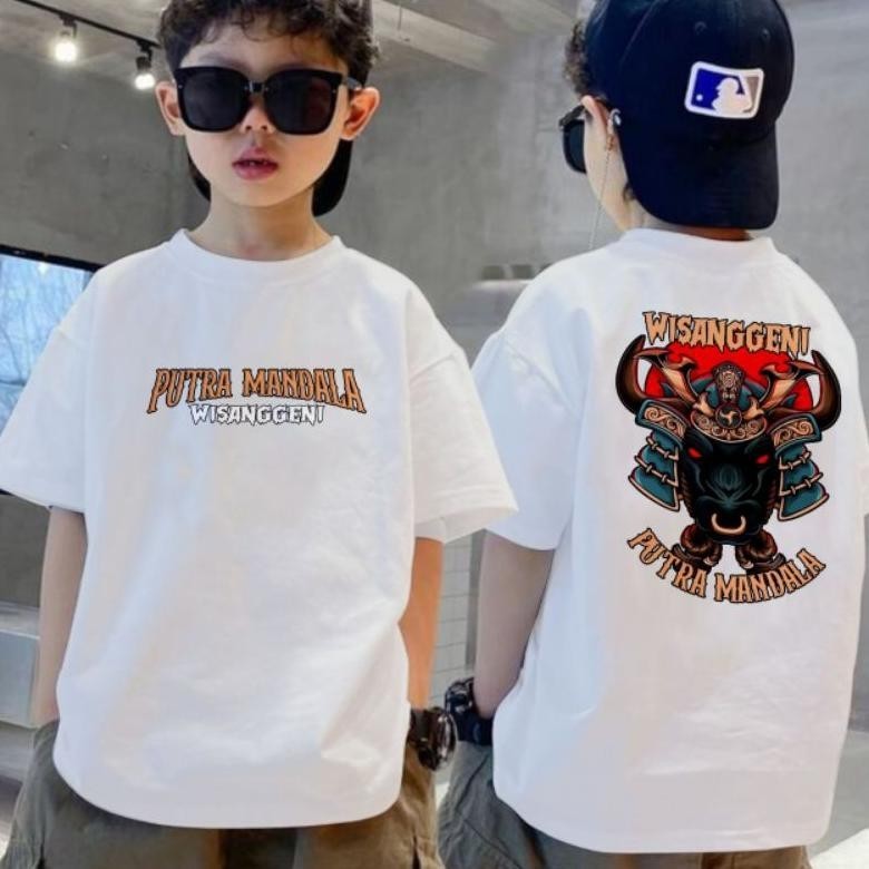 Kaos Anak Putramamdala Kaos Bantengan Putra Mandala Kaos Bantengan Wisanggeni Kaos Anak Bantengan Ma
