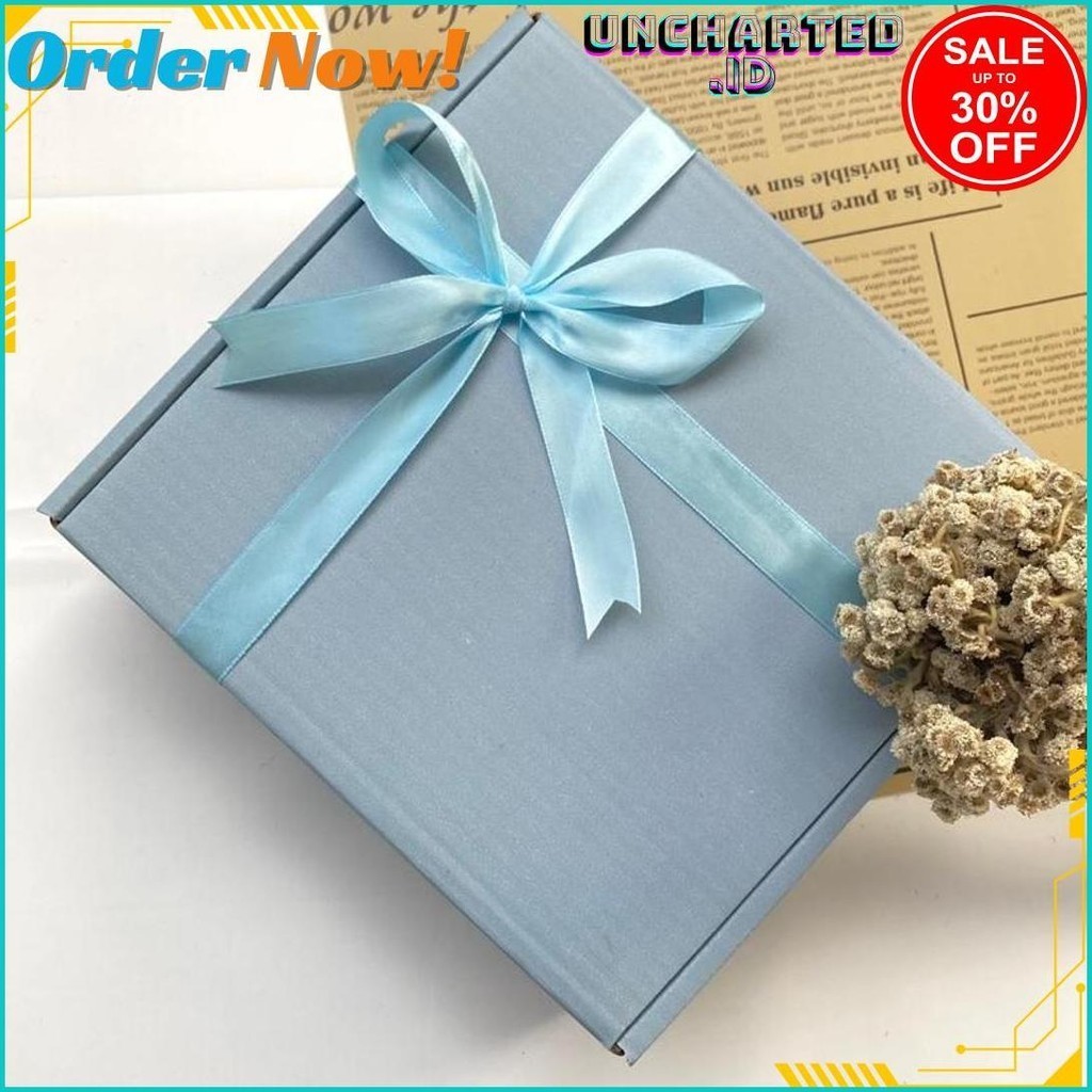 

BOX HAMPERS BABY BLUE 22X22X8/ KOTAK KADO/ GIFT BOX/ KADO ULANG TAHUN WEDDING ANIVERSARY ORIGINAL PRODUK