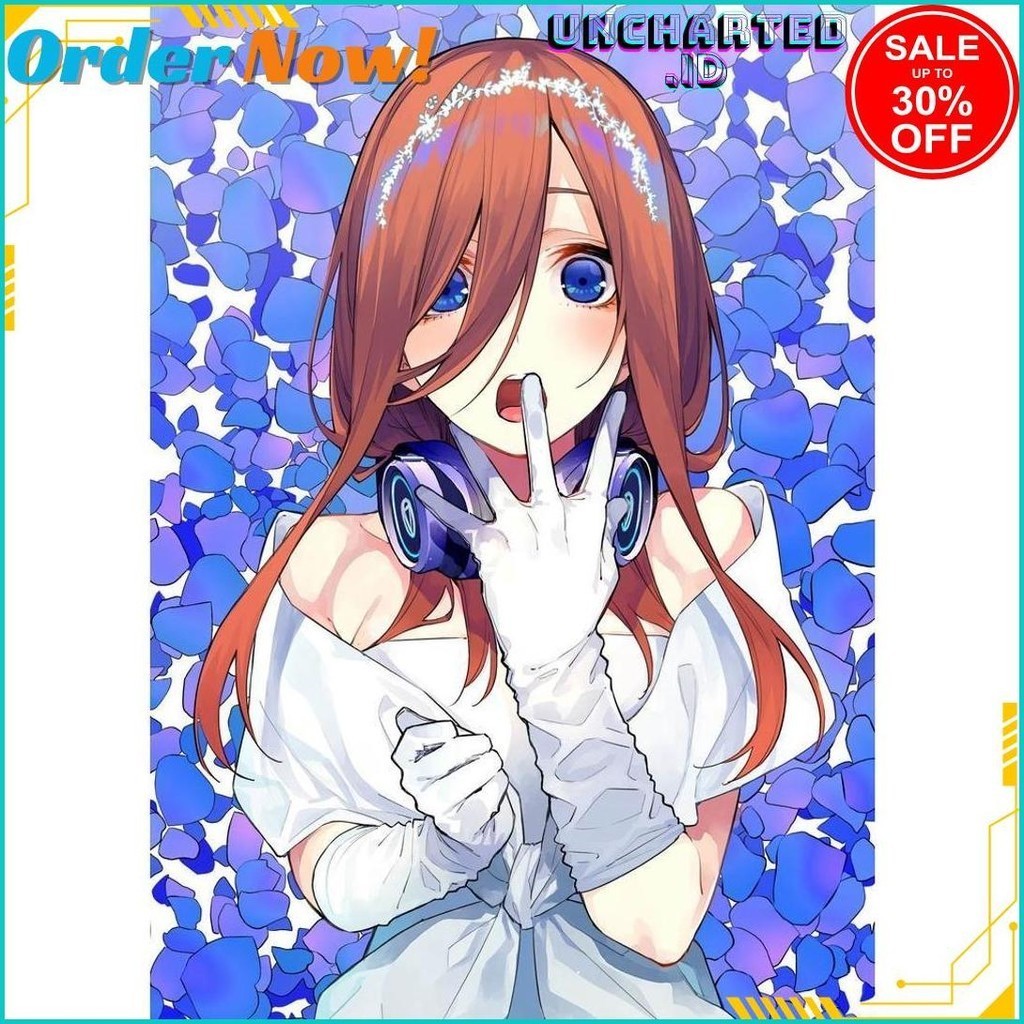 

NOTE BOOK / BUKU CATATAN / ANIME GO TOUBUN HANAYOME UK A6 FULL COLOUR MURAH MERIAH LIMITED BISA COD