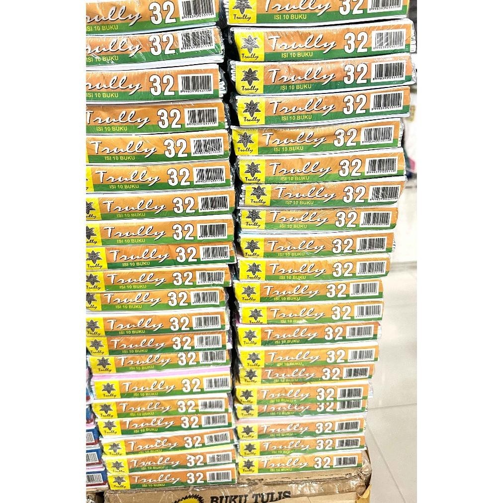 

(PAK) BUKU TULIS TRULLY 32 LEMBAR/ BUKU TULIS ISI 32 LEMBAR TRULLY / BUKU TULIS MURAH SIAP KIRIM