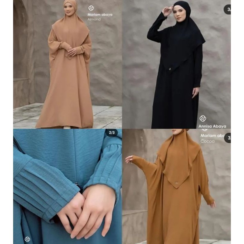 Anisa Abaya&Anisa Khimar by deenay