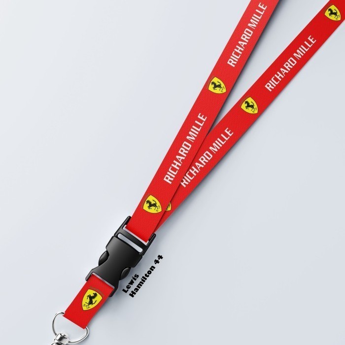 

Lanyard Formula Racing Ri chard Mille Bisa Satuan Custom Request