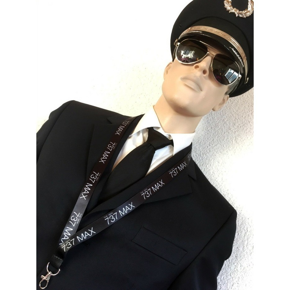 Lanyard Maskapai Pesawat BOEING 737 Max