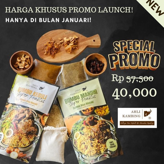 

Bumbu Instant Nasi Mandhi - Ahli Kambing HTM