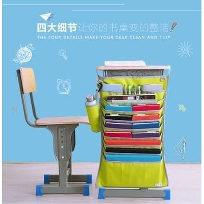 

Atk- Hanging Table Desk Organizer Meja Belajar Book Rack Buku Alat