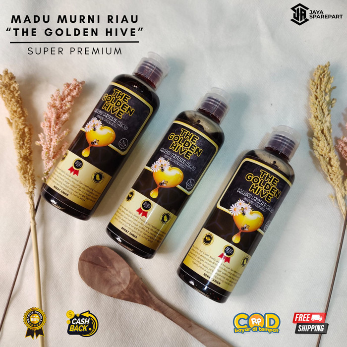 

&<&<&<&] Madu Murni Riau The Golden Hive Madu Asli 330 Gram