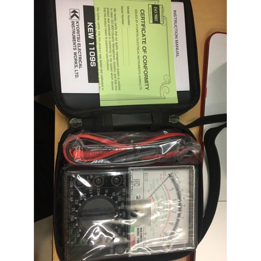 Analog Multimeter Kyoritsu 1109S
