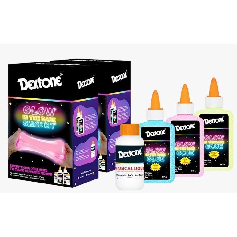

H-4 Dextone Slime Kit / Glow In The Dark Slime Hemat