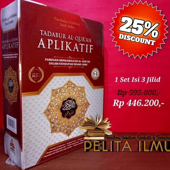 [Promo] Buku Tadabbur Al-Quran Aplikatif - Terjemah Al-Qur'An Tadabur Wa Amal