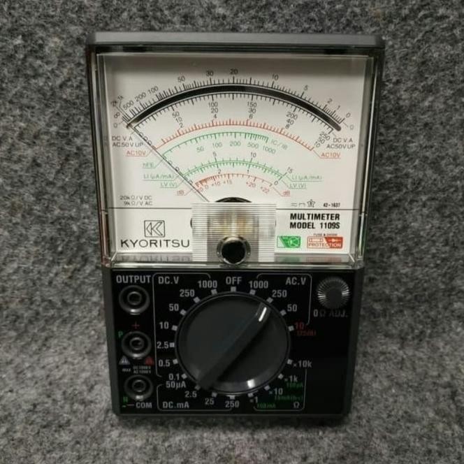 Kyoritsu 1109S Analog Multimeter Multitester Avometer Kyoritsu Murah