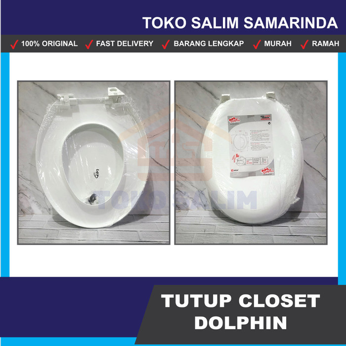 :>:>:>:>] TUTUP CLOSET DUDUK DOLPHIN