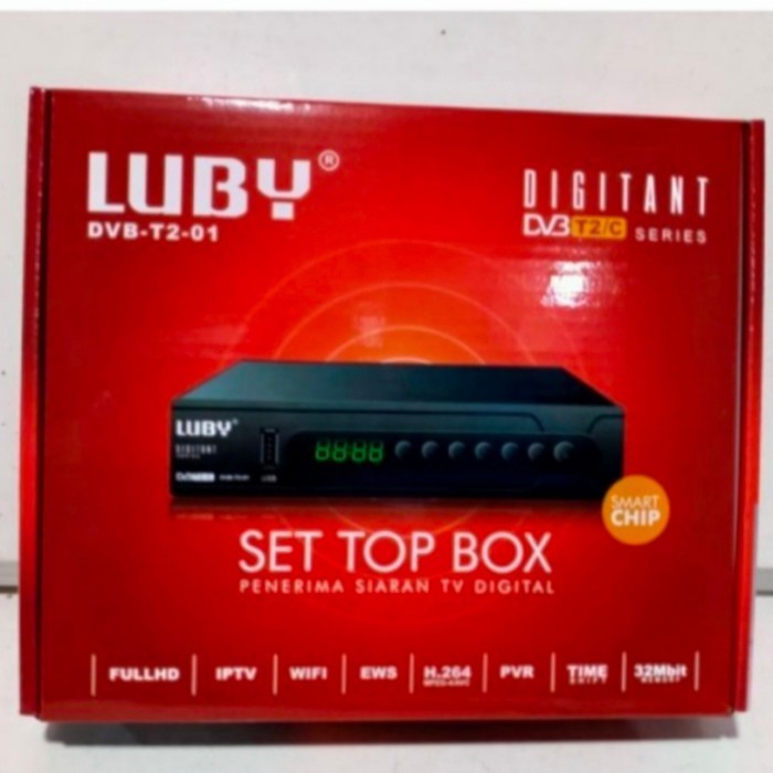 Set Top Box (Stb) Luby Tv Analog Ke Digital