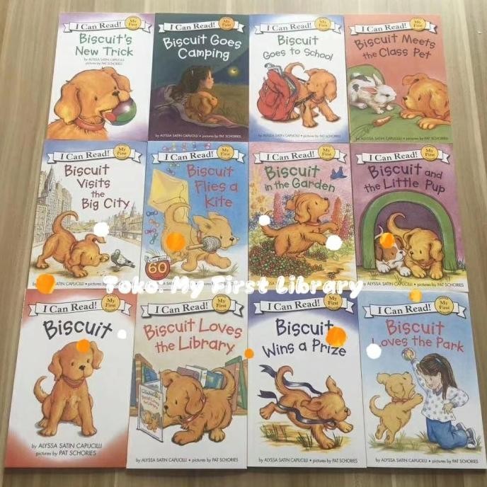 [Baru] 23 Books My First I Can Read Series Biscuit Phonics Natural Spellings