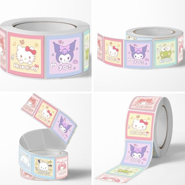 

Stiker Roll Label Lucu Isi 500 Lembar Motif Cartoon Untuk Tempel Di Box Packaging Gratis Ongkir