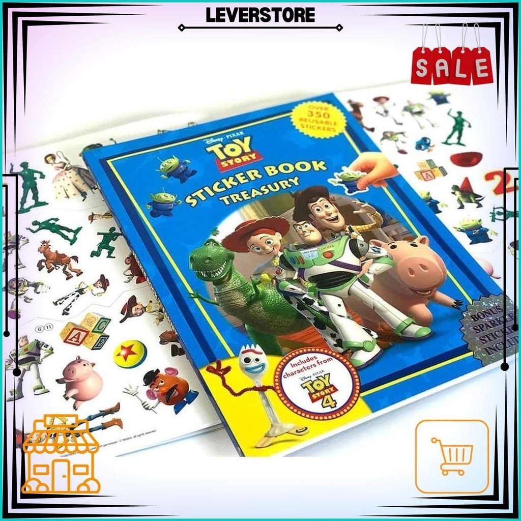 

Stiker Kartun Toy Story Isi 45/60 Pcs Cod