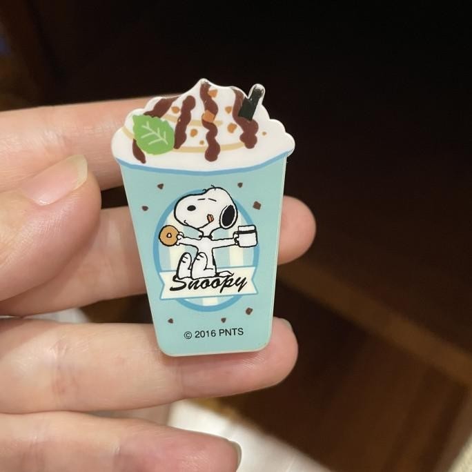 

snoopy paper clip ice cream shape