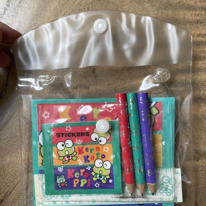 

kerokerokeroppi mini stationary / alat tulis mini keroppi