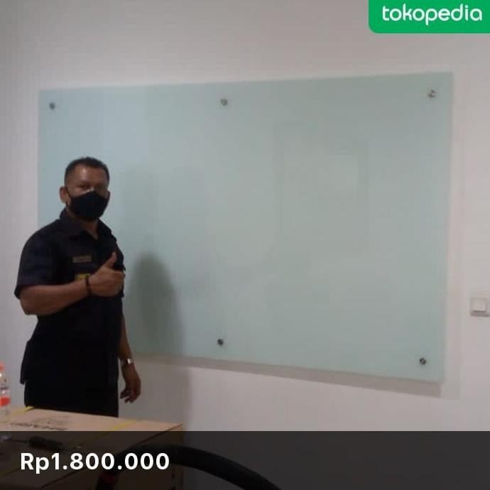 

Jual Glassboard Magnet Tembok 100 X 150 Cm