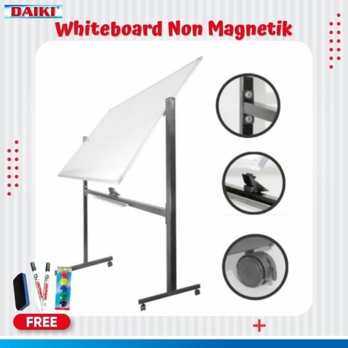 

Jual Daiki Papan Tulis Non Magnetic Single Face Uk 120X240 Cm