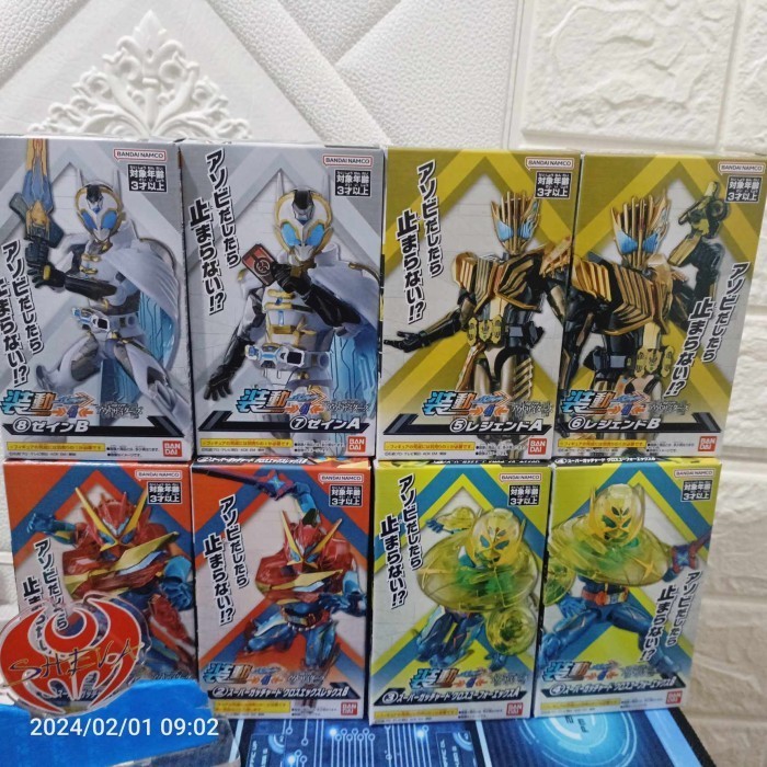 Murah Sodo So-Do Kamen Rider Gotchard -4- Legend Cross Ufo-X X-Rex Zein