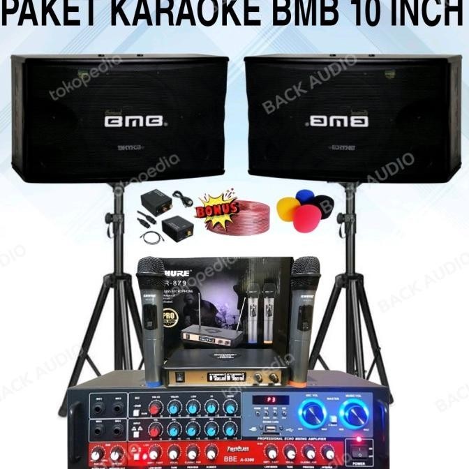 Jual Paket Karaoke Bmb 10 Inch Paket Sound Karaoke Bmb 10 Inch Original Bmb