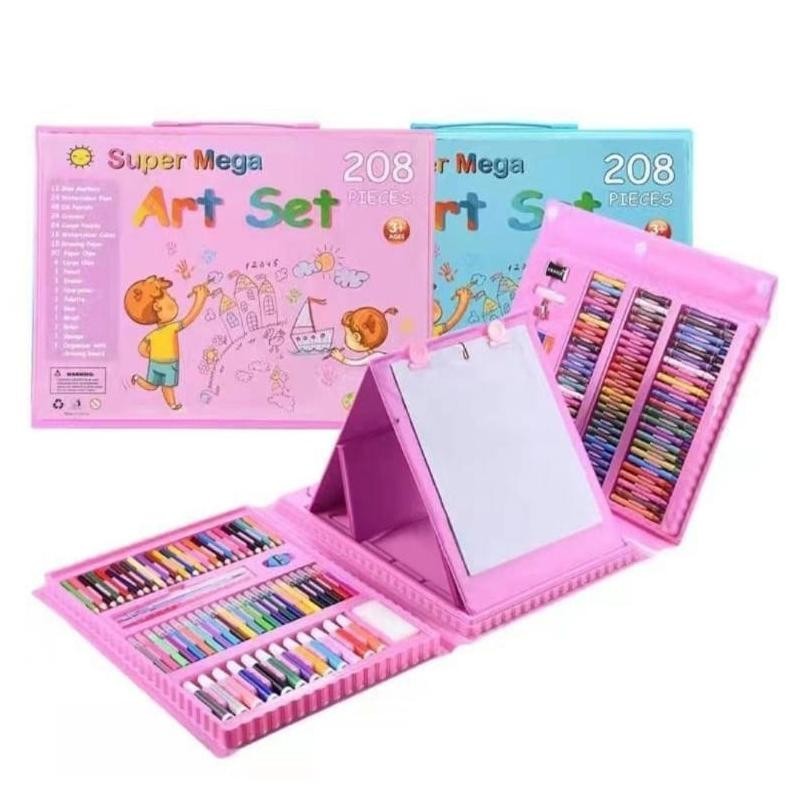 

Ah67 [Primo Cuci Gudang] Crayon Set 208 Pcs/Crayon Mewarnai Atau Menggambar Anak Kerajinan Anak Viral
