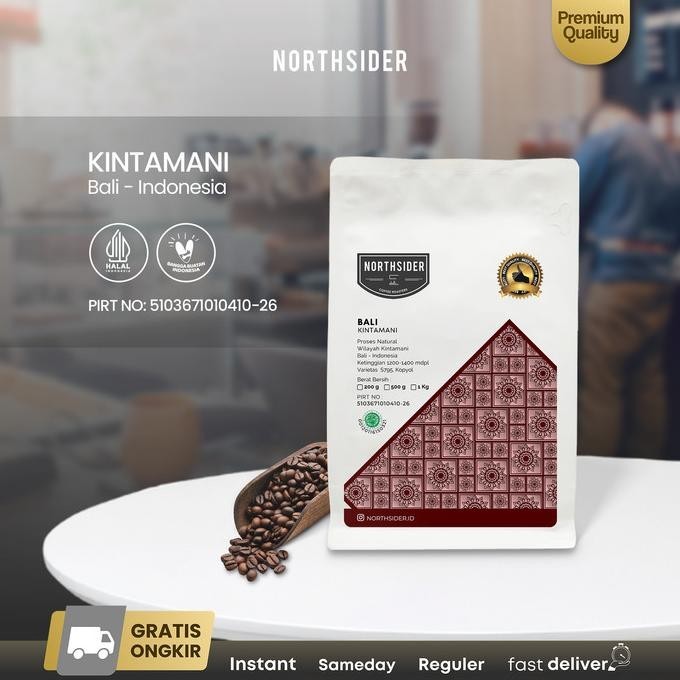 

Northsider Kopi Arabika Bali Kintamani Natural Coffee 200G