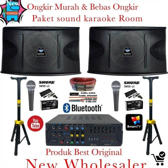 Jual Paket Karaoke Rumahan 10 Inch Addons Sound System Sound Premium 1 Set