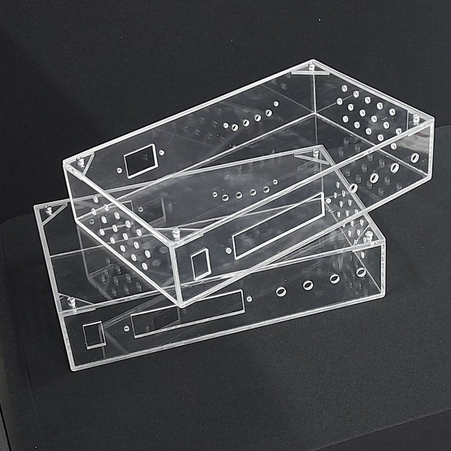 Terlaris Box Amplifier Acrylic Box Amplifier Class D Box Akrilik Amplifier Mini
