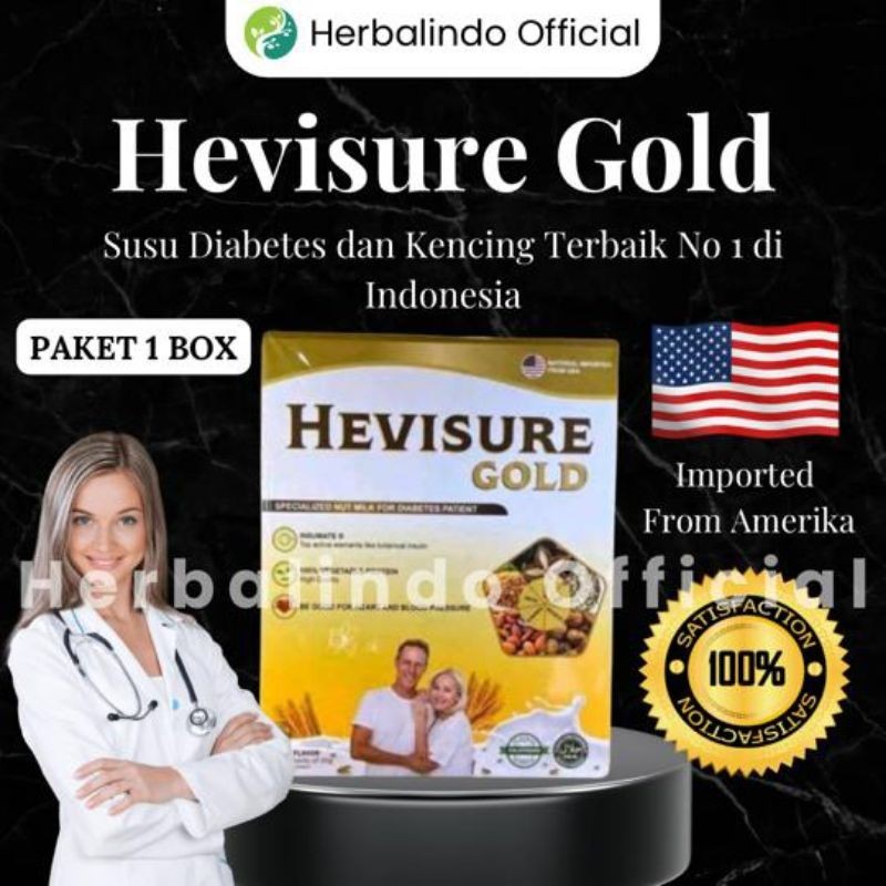 

Hevisure Gold Susu Diabetes Dan Kencing Manis Original