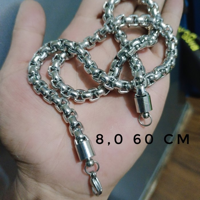 Kalung Pria Rantai Besar Jumbo 60 Cm