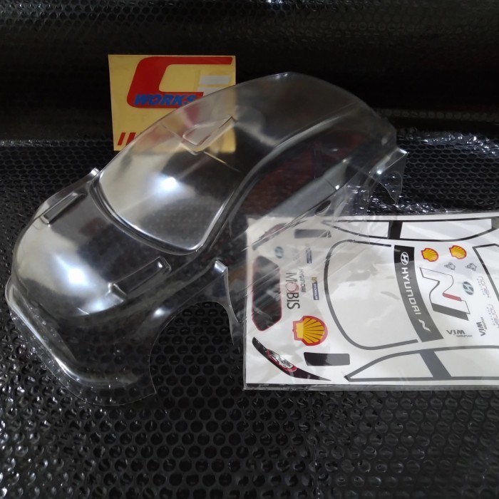 1/10 Polycarbonate Rc Body Hyundai I20 Rally