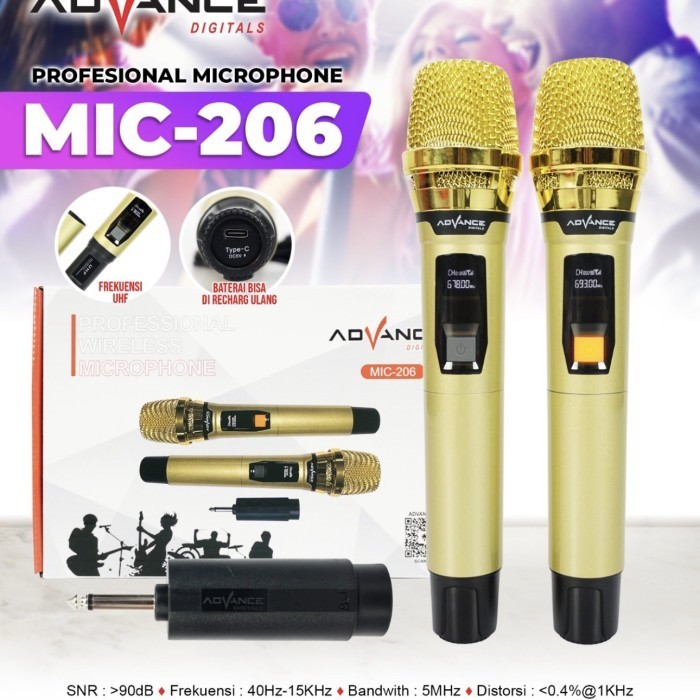 Mic Wireless Advance 2 Mix + Box Wr 202
